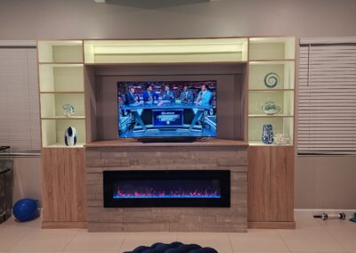 Custom Wall Unit Design Boca Raton