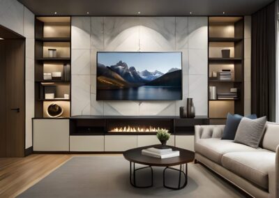 Wall Unit TV Modern Design